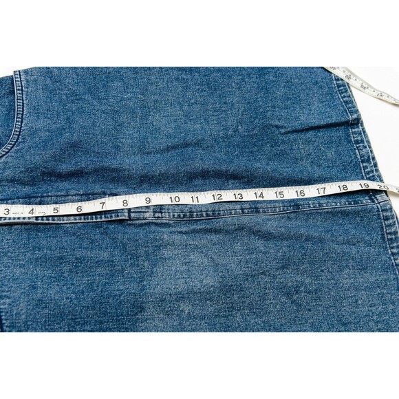 L.L Bean Jean Skirt Women's 10 Blue Denim O HC43 - Picture 6 of 6